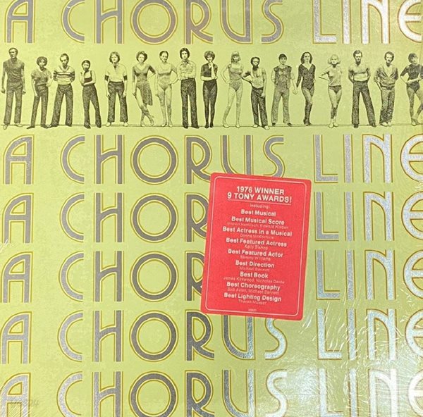 [LP] 코러스 라인 - A Chorus Line - Original Cast Recording OST LP [U.S반]
