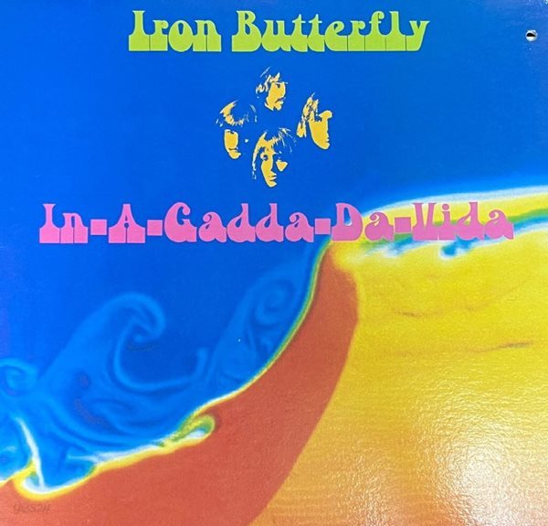 [LP] 아이언 버터플라이 - Iron Butterfly - In-A-Gadda-Da-Vida LP [한소리-라이센스반] 
