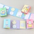 포켓몬 6단 점착 메모지(4개)/캐릭터 휴대용 미니 스티커메모 떡메모