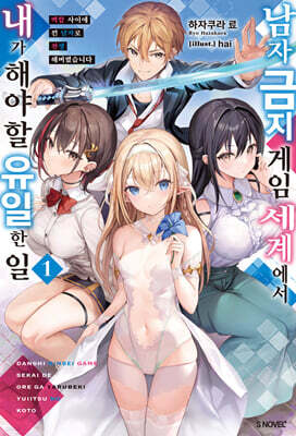 남자 금지 게임 세계에서 내가 해야 할 유일한 일 1