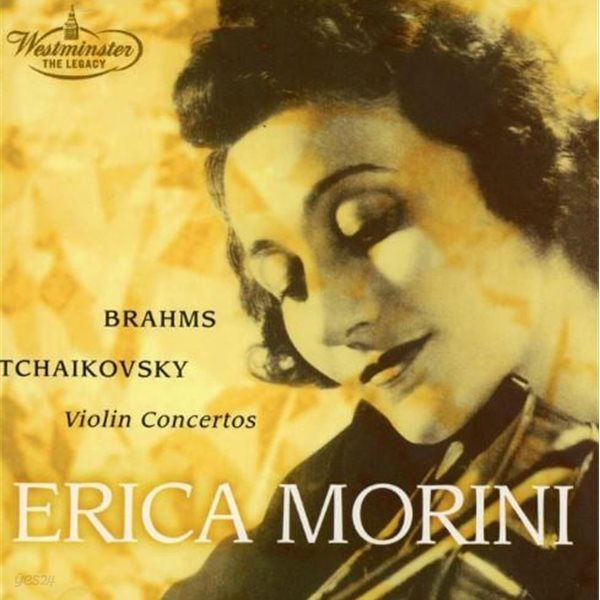 에리카 모리니 - Erica Morini - Brahms,Tchaikovsky Violin Concertos [E.U발매]