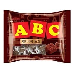 [롯데] 초콜릿 ABC 밀크 (187g6000)