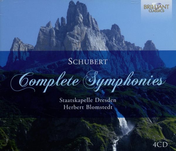 Schubert : 교향곡 전집 (Complete Symphonies) - 블롬슈테트 (Herbert Blomstedt)(4CD)(EU발매)