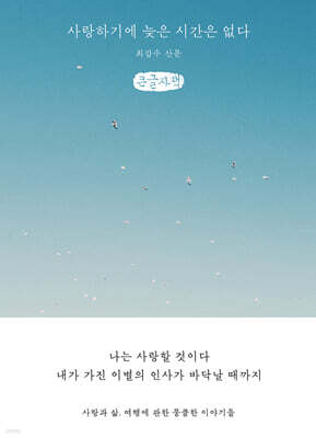 사랑하기에 늦은 시간은 없다 (큰글자책)