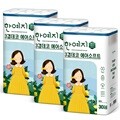 한예지 천연펄프 3겹 에어소프트 98mm장폭 화장지 23M 30롤 3팩