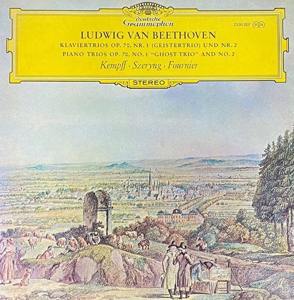 [LP] 빌헬름 캠프,헨릭 쉐링,피에르 푸르니에 - Beethoven Klaviertrios Op.70, Nr.1 &amp; 2 LP [성음-라이센스반] 