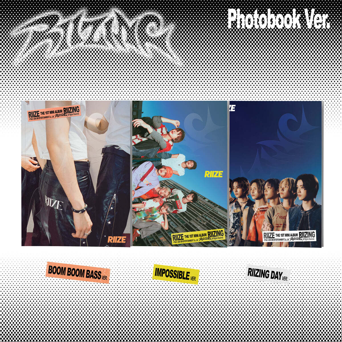 라이즈 (RIIZE) - 미니앨범 1집 : RIIZING [Photo Book Ver.][3종 중 1종 랜덤발송]