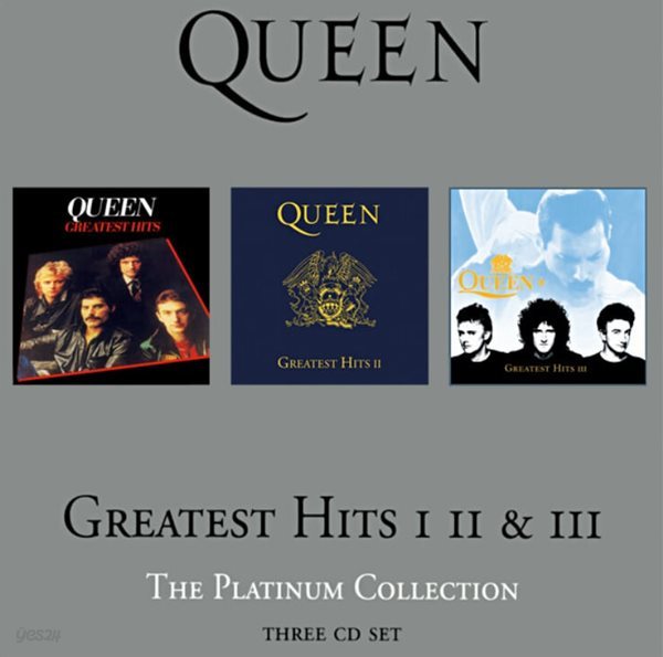 퀸 (Queen) - Greatest Hits I II &amp; III (The Platinum Collection)(3CD)(EU발매)