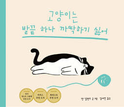 고양이는 발끝 하나 까딱하기 싫어