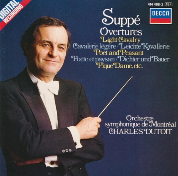Suppe : 서곡집 (Overtures) - 뒤투아 (Charles Dutoit)