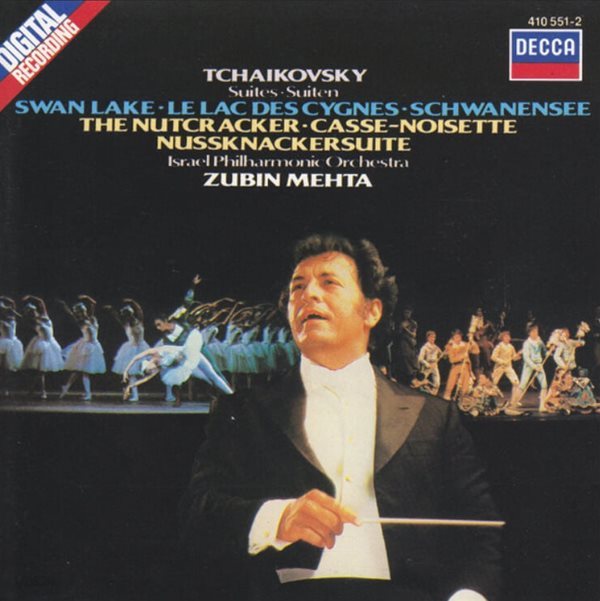 Tchaikovsky :Suites From Swan Lake &amp; The Nutcracker - Zubin Mehta(주빈 메타)(독일발매)