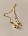 Simple ball necklace N 28