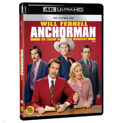 앵커맨 (1Disc, 4K UHD) : 블루레이