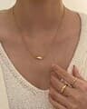 [써지컬] Personal line necklace N 34