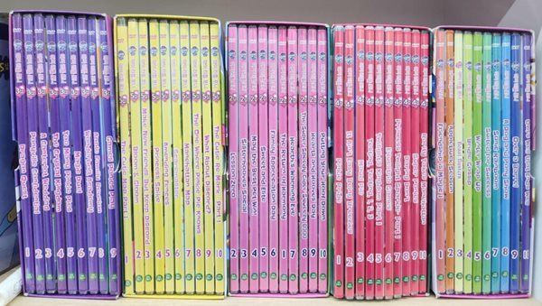 [DVD] 마이 리틀 포니 My Little Pony 1+2+3+4+5집 98종 세트 (DVD49종+CD49종)