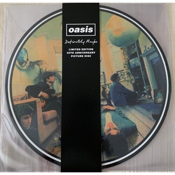 [LP] Oasis 오아시스 - Definitely Maybe (25주년 기념 한정판 픽처 디스크)