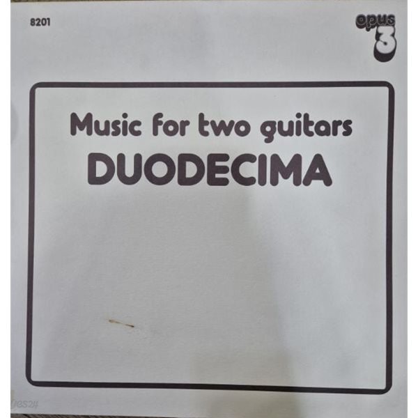 Music for two guitars Duodecima