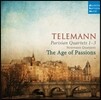 The Age of Passions 텔레만: 파리 사중주 1-3번 (Telemann : Parisian Quartets Nos. 1-3)