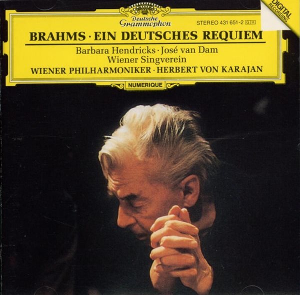 Brahms: 독일 레퀴엠(Ein Deutsches Requiem) - Karajan