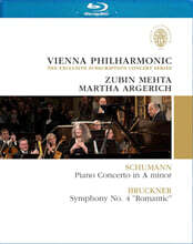 Martha Argerich / Zubin Mehta 주빈 메타와 마르타 아르헤리치의 슈만, 브루크너 (Vienna Philharmonic: the Exclusive Subscription Concert Series)