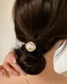 Pearl hair strap H 25