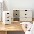 히키스 소품 정리함 3단서랍 데스크 오거나이저 DO120 WIDE