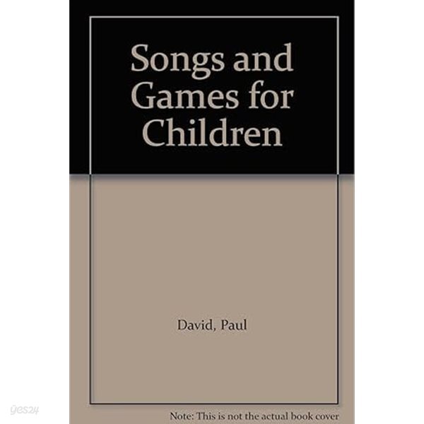 Songs and Games for Children Paperback