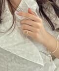 ribbon knot babyring