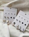 Caustic cuff earrings E 100