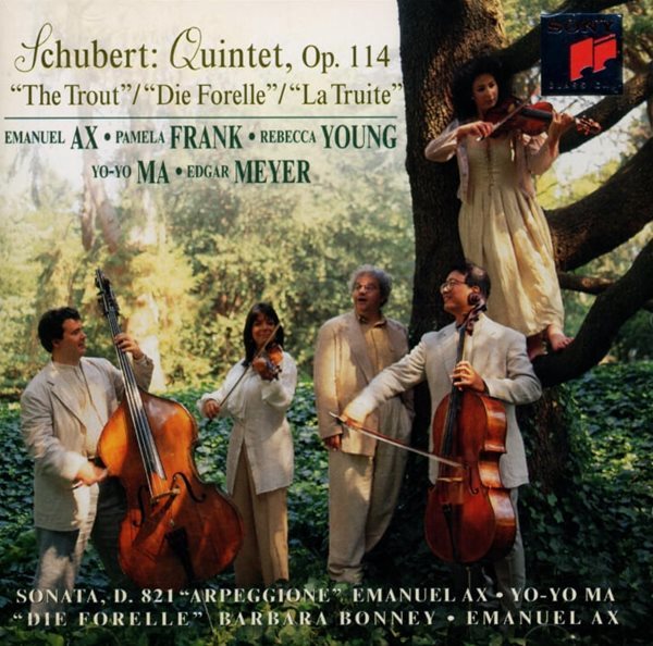 Franz Schubert : 피아노 오중주 &#39;송어&#39; Trout Quintet, Op. 114, Arpeggione Sonata D. 821