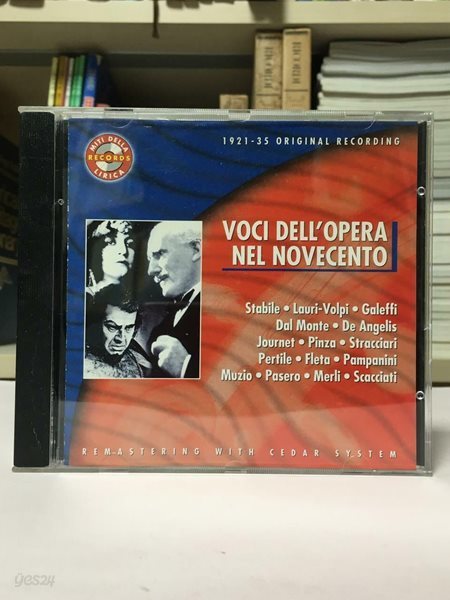 voci dell opera nel novecento 1921~35 original recording / 최상(설명과 사진 참고)