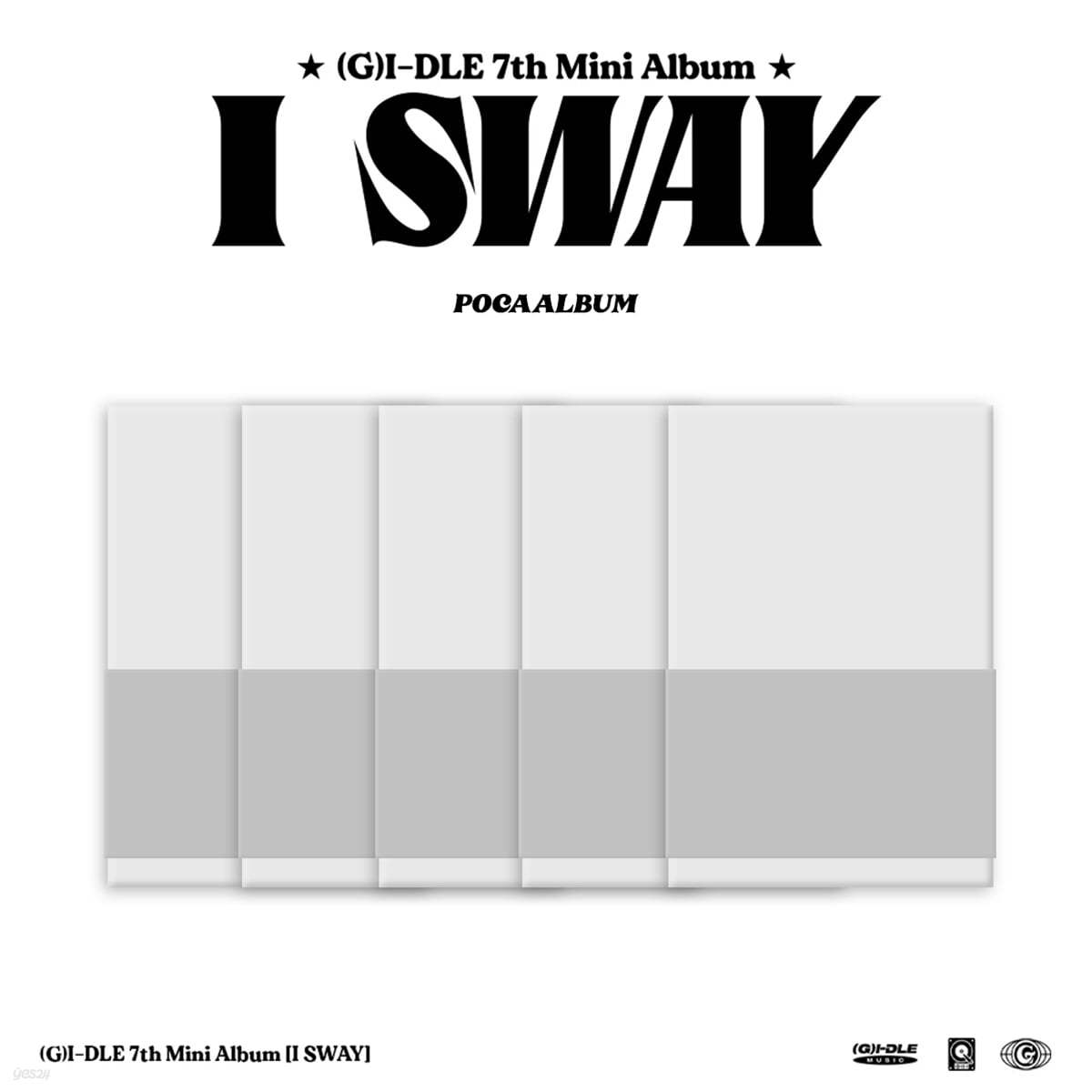 (여자)아이들 - 미니앨범 7집 : I SWAY [POCAALBUM Ver.][5종 중 1종 랜덤발송]