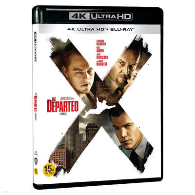 디파티드 (2Disc, 4K UHD+BD 일반판) : 블루레이