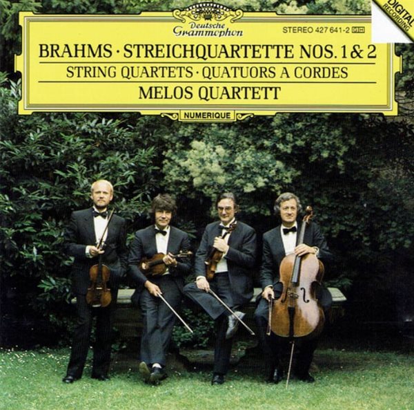 Brahms : Streichquartette Nos. 1 &amp; 2 - 멜로스 사중주단 (Melos Quartett)