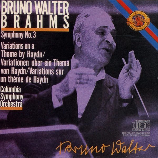 Brahms : Symphonies No.3 - 브루노 발터 (Bruno Walter)