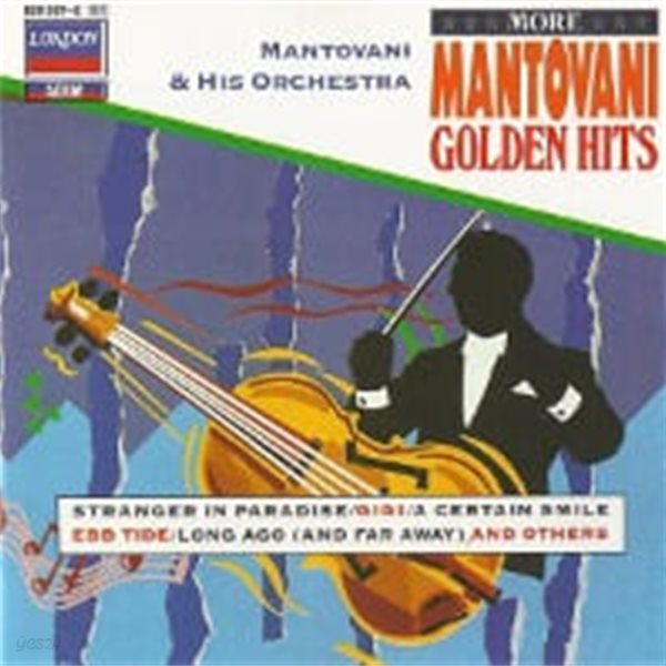 Mantovani &amp; His Orchestra / More Mantovani Golden Hits (수입)