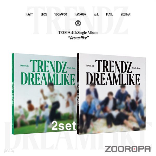 [미개봉/2종세트] 트렌드지 TRENDZ DREAMLIKE 싱글앨범 4집