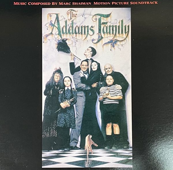 [LP] 아담스 패밀리 - The Addams Family OST LP [EMI계몽사-라이센스반]