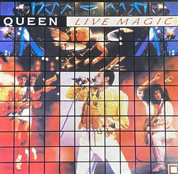 [LP] 퀸 - Queen - Live Magic LP [EMI계몽사-라이센스반]