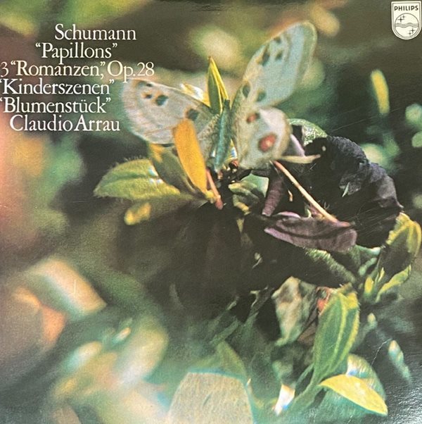 [LP] 클라우디아 아라우 - Claudio Arrau - Schumann Papillons,Kinderszenen LP [성음-라이센스반]