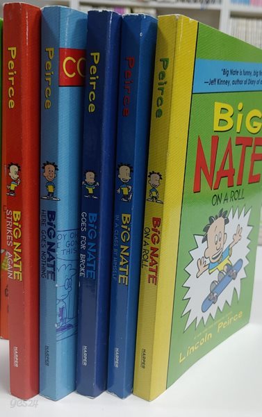 Big Nate 빅 네이트 원서 세트 (Paperback 5권)  링컨 퍼스  HarperCollins?|?2013년 11월 