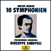 말러: 교향곡 1-9번, 10번 '아다지오' (Maher: 10 Symphonies) (Ltd)(12CD Boxset)(일본 타워레코드 독점 한정반) - Giuseppe Sinopoli