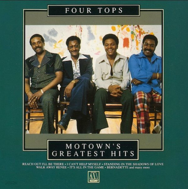 포 탑스 (Four Tops) - Motown&#39;s Greatest Hits(유럽발매)