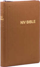 영문 NIV BIBLE (대/단본/색인/브라운/지퍼/PU)