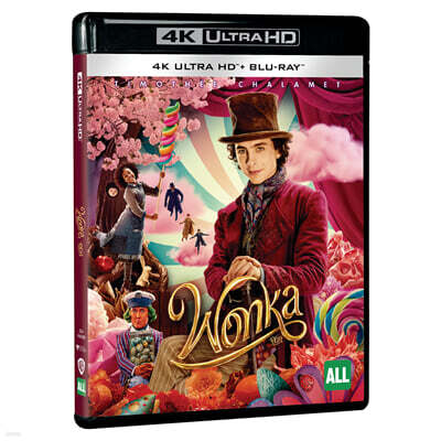 웡카 (2Disc, 4K UHD+BD 일반판) : 블루레이