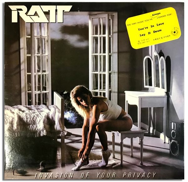 [국내반LP] Ratt-Invasion Of Your Privacy