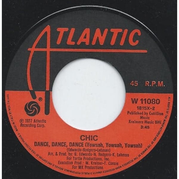 [중고 LP] Chic - Everybody Dance / Dance, Dance, Dance (7Inch Vinyl) (EU 수입)