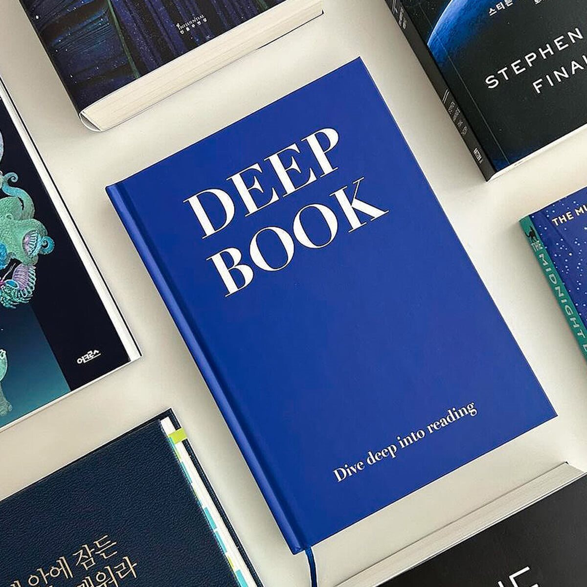 딥북 아웃풋 Q&A 독서록 - (필사노트/ 독서노트/ 독서기록장/ 독후감/ 독서감상문/ 자문자답/ 독서토론/양장노트)