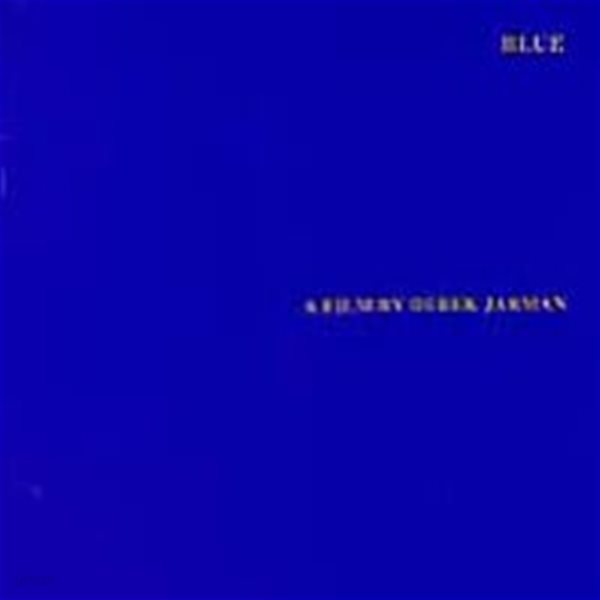 O.S.T. / Derek Jarman&#39;s Blue (수입)