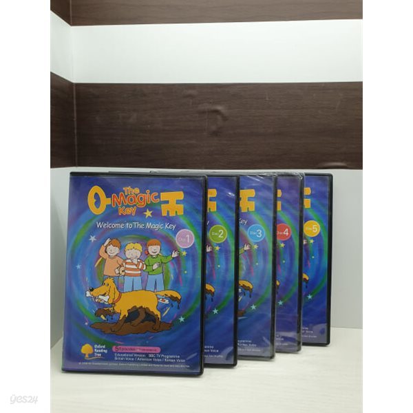 Oxford The Magic Key DVD 5종 세트